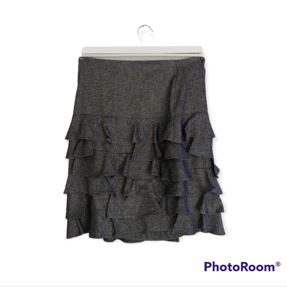 Talbots Dresses & Skirts - Talbots Skirt grey Gra tweed wool Rayon Poly blend size.10